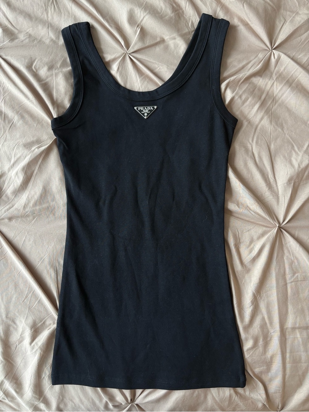 Prada Black Tank Top - Picture 1 of 8